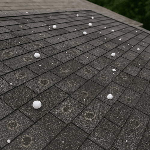 Hail Damage Roof Repair
