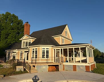nice home and roof